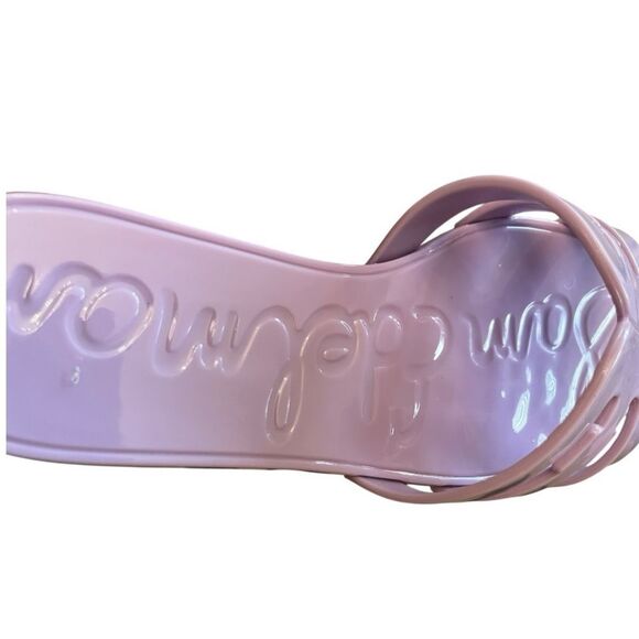 NWOB- Sam Edelman Lavender Slide Sandals - Picture 5 of 6